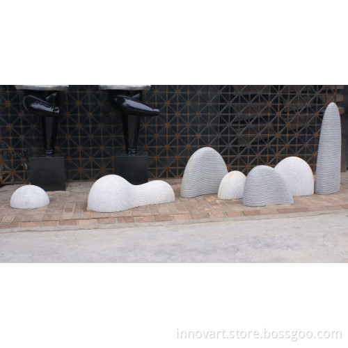 modern stone statue art